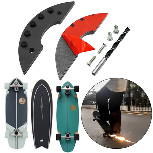 Skateboard Spark Plate